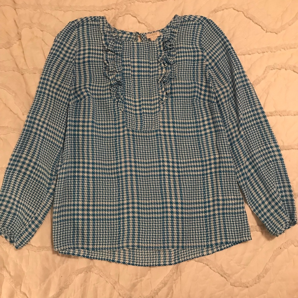 J.Crew long sleeve blouse.